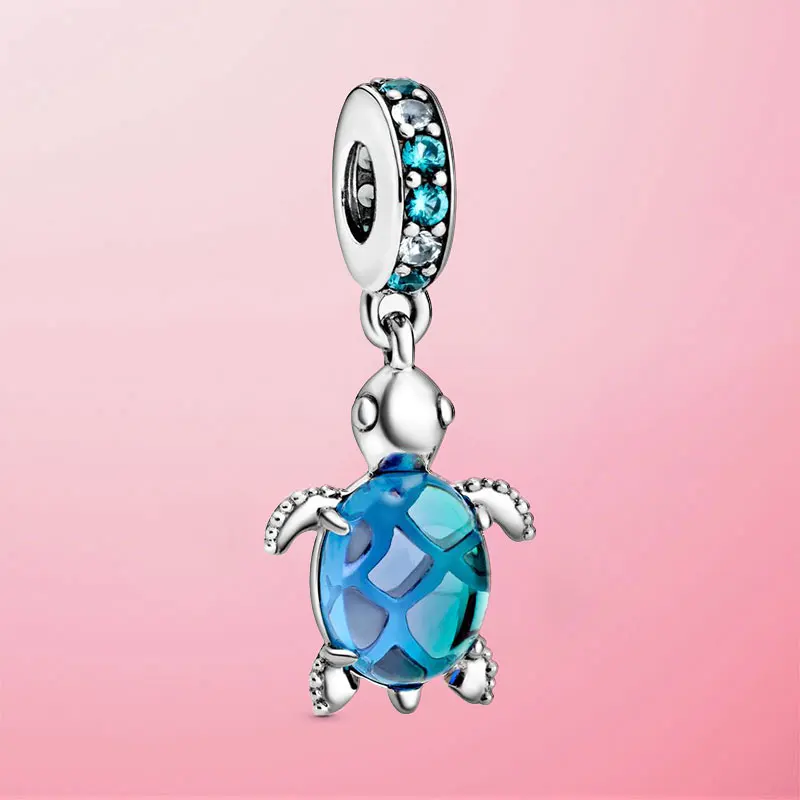 2020 New Arrival 925 Sterling Silver Murano Glass Sea Turtle Dangle Charm Beads Fit Original Pandora Bracelet Necklace Jewelry
2020 New Arrival 925 Sterling Silver Murano Glass Sea Turtle Dangle Charm Beads Fit Original Pandora Bracelet Necklace Jewelry