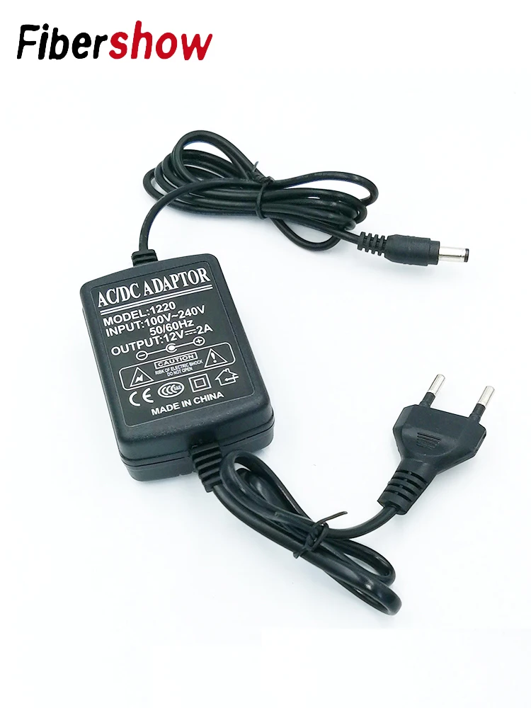 Switching EU Power Adapter input 100~250AC Output DC 12V2A For Media Converter Fiber Optical Gigabit Ethernet Switch
Switching EU Power Adapter input 100~250AC Output DC 12V2A For Media Converter Fiber Optical Gigabit Ethernet Switch