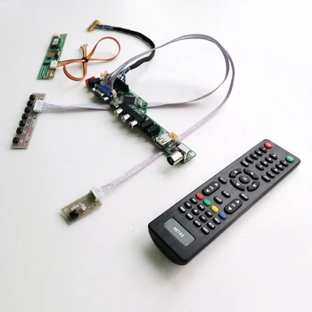 For B154SW01 V7 V8 VGA HDMI AV USB RF 1CCFL 30Pin LVDS T.V56 controller board LCD display panel Remote+Inverter+keyboard DIY kit
For B154SW01 V7 V8 VGA HDMI AV USB RF 1CCFL 30Pin LVDS T.V56 controller board LCD display panel Remote+Inverter+keyboard DIY kit