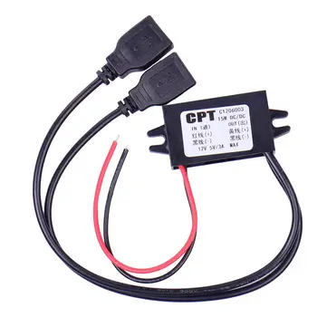 DC Converter Voltage Regulator 8-22V To 5V 3A/15W Power Adapter Right Bend Micro USB Cable Connector Volt Transformer
DC Converter Voltage Regulator 8-22V To 5V 3A/15W Power Adapter Right Bend Micro USB Cable Connector Volt Transformer