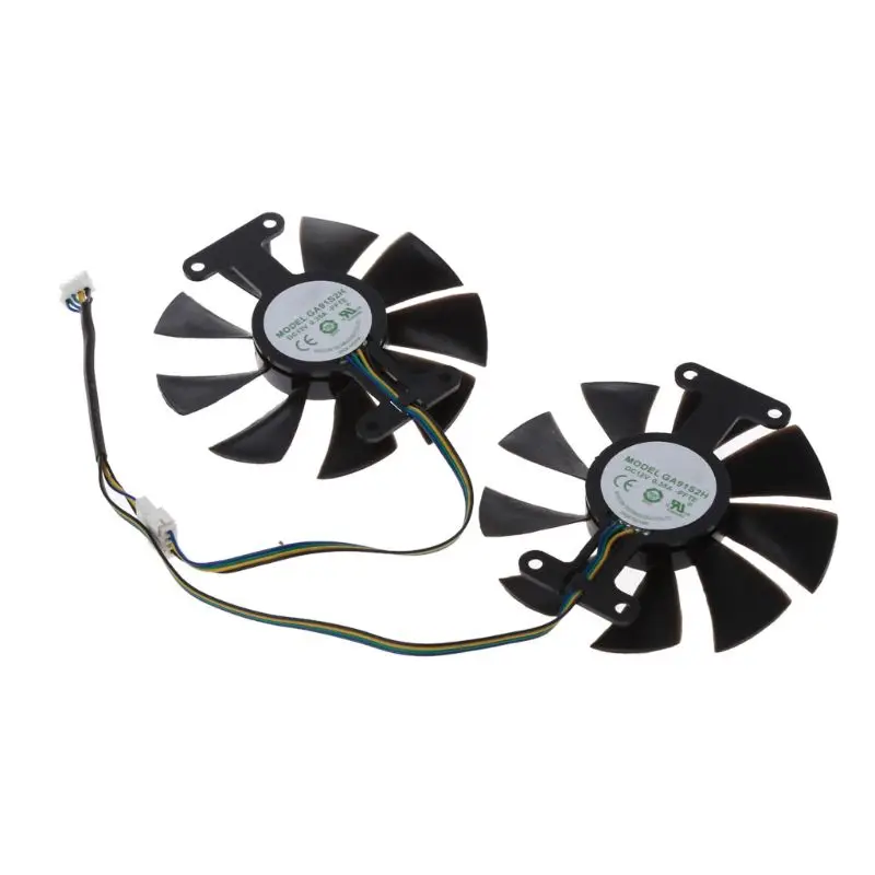 Новый 85 мм GA91S2H DC 12V 0.35A 4Pin кулер вентилятор Замена для Zotac GTX 1060 GTX950 1050Ti Графика
