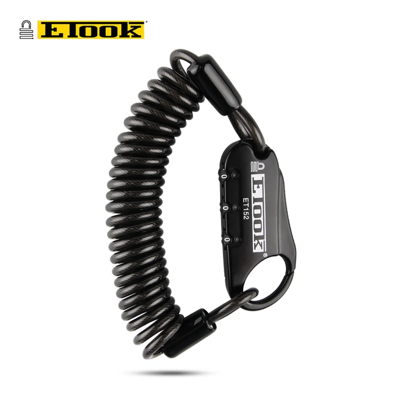 ETOOK 3 Digital Password Lock Bike Mini Bicycle Lock Helmet Code Combination Road Bike Anti-theft Cable Portable Cycling Lock
ETOOK 3 Digital Password Lock Bike Mini Bicycle Lock Helmet Code Combination Road Bike Anti-theft Cable Portable Cycling Lock
