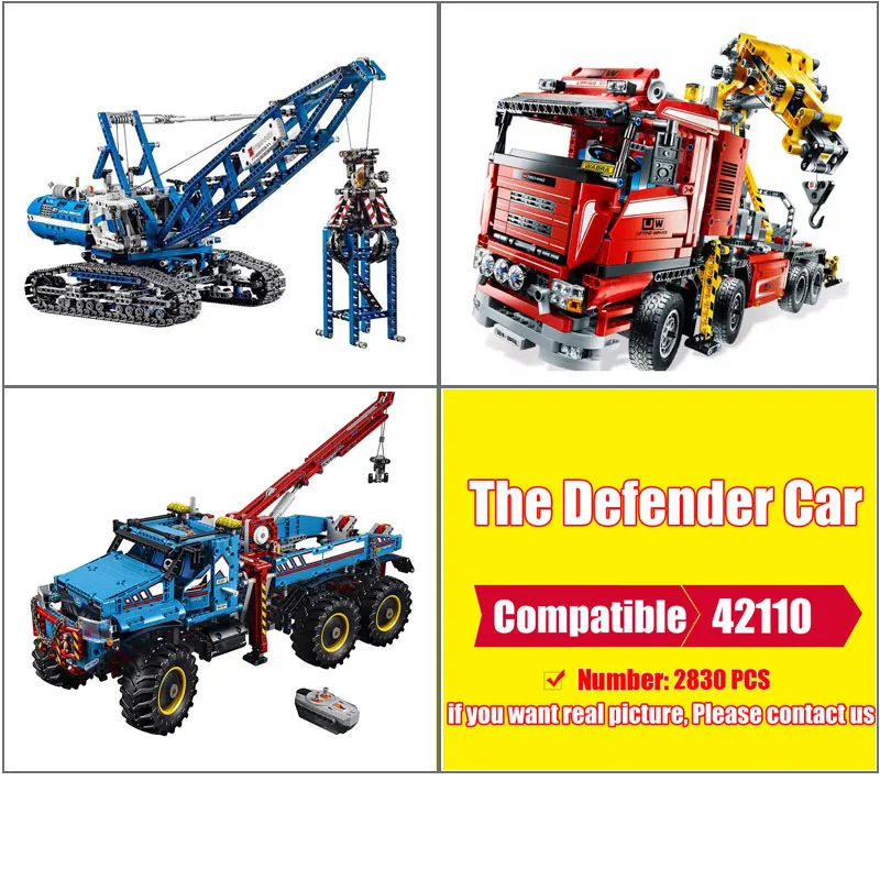 Technic Car Defender Compatible Legoinglys 42110 93018 20010 20013 20056 42042 Crawler Crane 8258 Building Blocks Bricks Toys
Technic Car Defender Compatible Legoinglys 42110 93018 20010 20013 20056 42042 Crawler Crane 8258 Building Blocks Bricks Toys