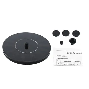 Mini Solar Powered Fountain Garden Pool Pond Solar Panel Floating Fountain Garden Decoration Water Fountain Drop Shipping 2020
Mini Solar Powered Fountain Garden Pool Pond Solar Panel Floating Fountain Garden Decoration Water Fountain Drop Shipping 2020