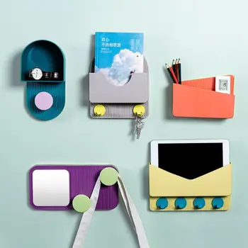 Wall Mounted Phone Sundries Storage Hanging Hook Shelf Key Rack Hanger Holder X7YD
Wall Mounted Phone Sundries Storage Hanging Hook Shelf Key Rack Hanger Holder X7YD