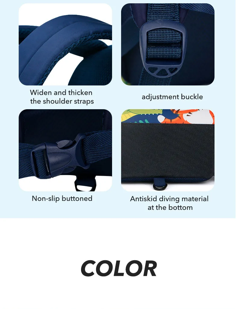 Edison 2020 New 3D Animal Children Backpacks Anti-lost Girl Boys Backpack Toddler Kids School Bags Kindergarten Cartoon Bag Edison 2020 New 3D Animal Children Backpacks Anti-lost Girl Boys Backpack Toddler Kids School Bags Kindergarten Cartoon Bag