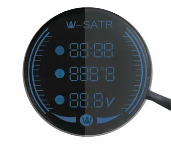 Motorcycle 3 In 1 Time/Temperature/Voltage LED Digital Voltmeter Thermometer Same As Picture
Motorcycle 3 In 1 Time/Temperature/Voltage LED Digital Voltmeter Thermometer Same As Picture