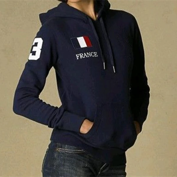 Autumn Winter women Big horse rugby Sportswear lady Fashion spirit Hooded Sweatshirts regular fit Casual Streetwear Full Casual
Autumn Winter women Big horse rugby Sportswear lady Fashion spirit Hooded Sweatshirts regular fit Casual Streetwear Full Casual