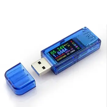 USB HD Color Screen Tester Voltage Current Capacity Energy Power Equivalent Impedance Temperature Tester
USB HD Color Screen Tester Voltage Current Capacity Energy Power Equivalent Impedance Temperature Tester
