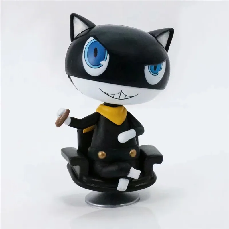 10cm 793 Persona 5 Morgana PVC Action Figure Model Toys Anime Morgana Black Cat Figuras Dolls Brinquedos Cosplay Gift (2)