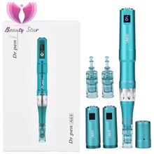Dr. Pen Ultima A6S Professional Microneedling Pen Electric Wireless Derma Auto Pen Best Skin Care Tool Kit for Face and Body
Dr. Pen Ultima A6S Professional Microneedling Pen Electric Wireless Derma Auto Pen Best Skin Care Tool Kit for Face and Body