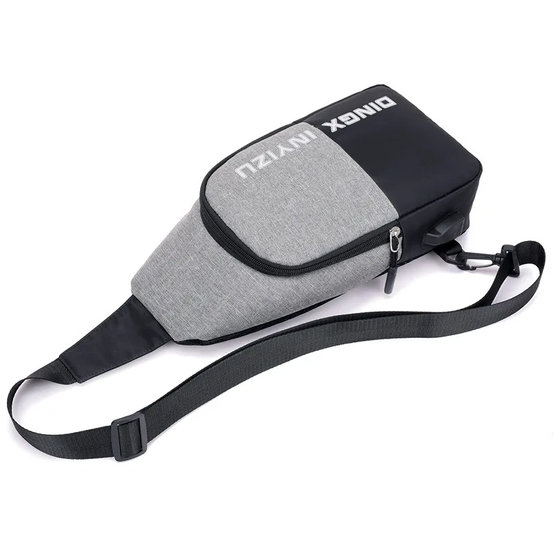 New Style MEN'S Single-shoulder Bag Multi-functional USB Anti-Theft Chest Bag Fashion Messenger Backpack Chest Men Bag
New Style MEN'S Single-shoulder Bag Multi-functional USB Anti-Theft Chest Bag Fashion Messenger Backpack Chest Men Bag
