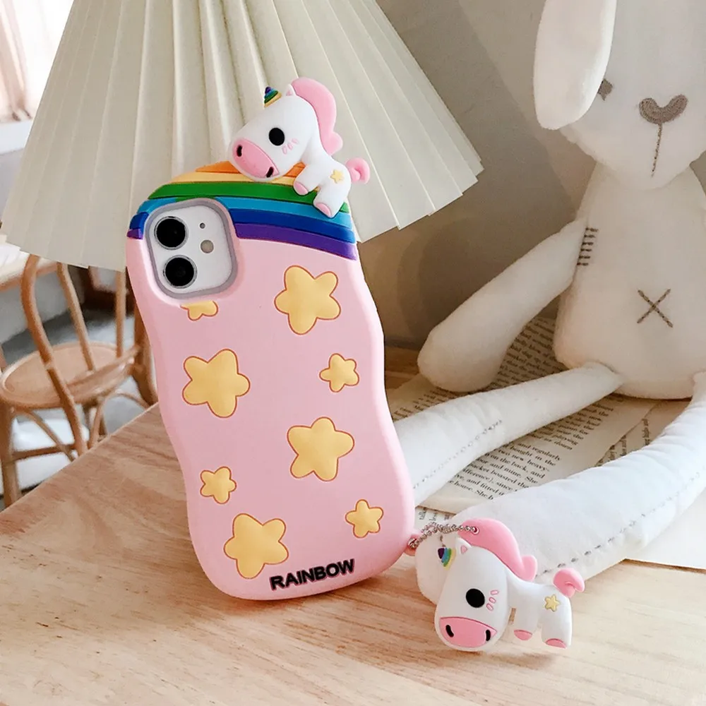 CartoonSuper soft silicone star pony case For iPhone 12 mini 11 pro max X XR XS Max 6 6s 7 8 plus Free cute pony pendant cover
CartoonSuper soft silicone star pony case For iPhone 12 mini 11 pro max X XR XS Max 6 6s 7 8 plus Free cute pony pendant cover