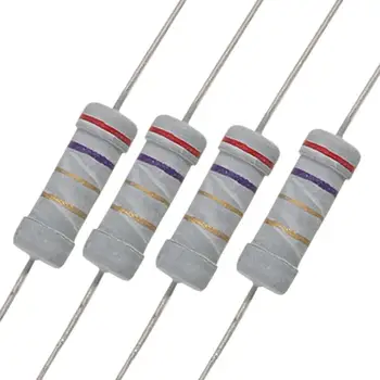 

290pcs Resistor Kit 1W Watt 29values X 10pcs Resistencias Resistor Pack Carbon Film Resistance 1-100 Ohm OHM 1-W Carbon Film Set