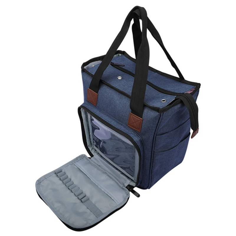 Knitting Bag Portable Yarn Tote Storage Bag for Wool Crochet Hooks Knitting Needles Sewing Supplies Set Diy Household Organizer
Knitting Bag Portable Yarn Tote Storage Bag for Wool Crochet Hooks Knitting Needles Sewing Supplies Set Diy Household Organizer