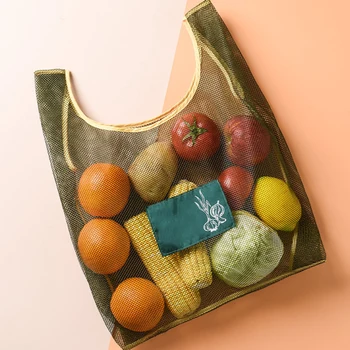Shopping Fruit Vegetables Shopping Storage Bags Reusable Kitchen Fruit Vegetable Garlic Onion Hanging Storage Polyester Bag Mesh
Shopping Fruit Vegetables Shopping Storage Bags Reusable Kitchen Fruit Vegetable Garlic Onion Hanging Storage Polyester Bag Mesh
