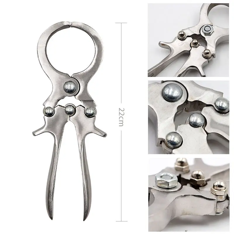 Without Blood Pig Sheep castration Clamp Castration Tool Stainless Steel Castration Forceps Veterinary Special Tools
Without Blood Pig Sheep castration Clamp Castration Tool Stainless Steel Castration Forceps Veterinary Special Tools
