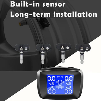 1PC Wireless TPMS LCD Display car diagnostic Tire Pressure Monitoring System diagnostic tool with 4pcs External Sensors 
1PC Wireless TPMS LCD Display car diagnostic Tire Pressure Monitoring System diagnostic tool with 4pcs External Sensors