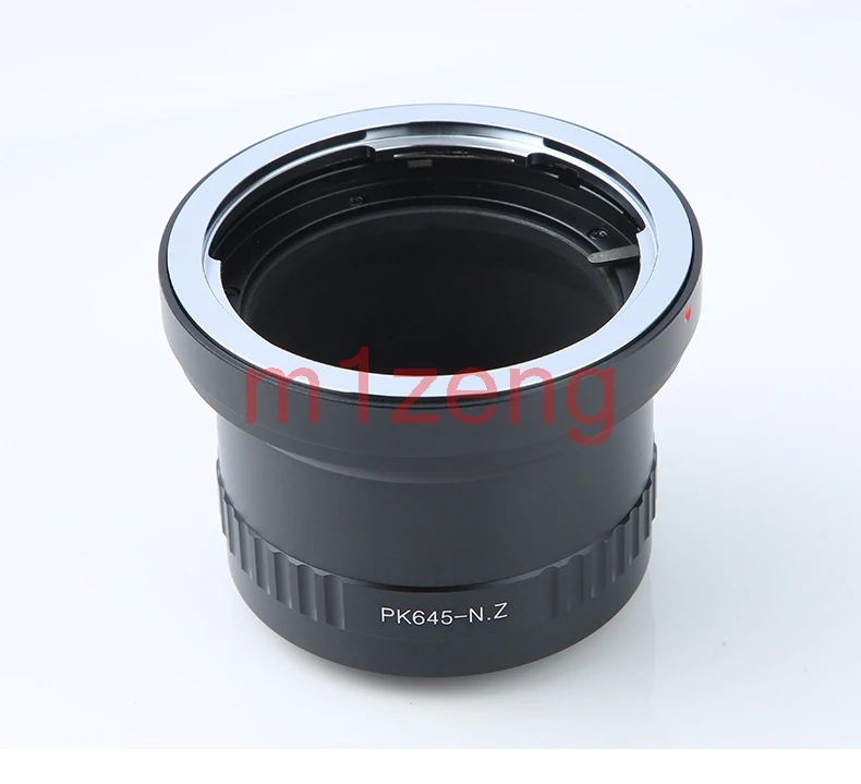 

PK645-NZ Adapter ring for PENTAX 645 PK645 mount lens to nikon Z mount z5 Z6 Z7 Z9 Z50 z6II z7II Z fc NZ Full Frame Camera