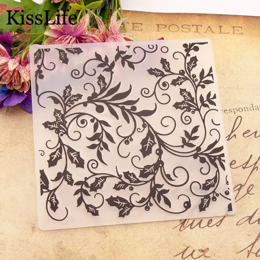 2019 new 1 Pack Leaves Plastic Template Embossing Folders for Scrapbooking Card Making Christmas Embossing Folders
2019 new 1 Pack Leaves Plastic Template Embossing Folders for Scrapbooking Card Making Christmas Embossing Folders