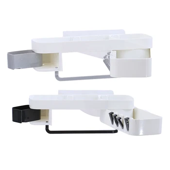Bathroom Shelf Tripod Holder Shelf Corner Storage Rack No Perforating Holder Wall Mounted Rack Bathroom Toilet Rotating Holder~
Bathroom Shelf Tripod Holder Shelf Corner Storage Rack No Perforating Holder Wall Mounted Rack Bathroom Toilet Rotating Holder~
