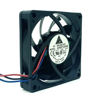 For Delta 7015 12V Ball Speed Fan AFB0712HHB 7cm Computer CPU Cabinet Power cooling Fan 3-Pin tach with temp sensor
For Delta 7015 12V Ball Speed Fan AFB0712HHB 7cm Computer CPU Cabinet Power cooling Fan 3-Pin tach with temp sensor