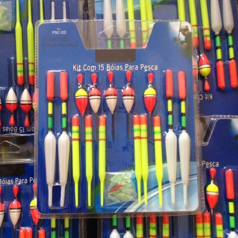 15 pcs float bobbers floating fishing float fishing accessories foam tubes fishing casting float glow in the dark
15 pcs float bobbers floating fishing float fishing accessories foam tubes fishing casting float glow in the dark