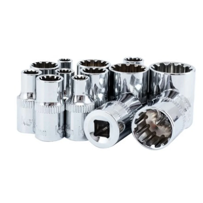 1/4" Square Drive 12-point Socket Bit Ratchet wrench 12 Tooth Socket Wrench Hand Tool 12 Angles Plum Blossom Sleeve One Pcs
1/4" Square Drive 12-point Socket Bit Ratchet wrench 12 Tooth Socket Wrench Hand Tool 12 Angles Plum Blossom Sleeve One Pcs