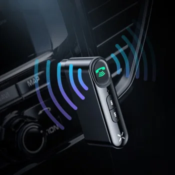 High End AUX Car Bluetooth Receiver Hands-free Calling 3.5mm Wireless Audio Bluetooth Adapter 5.0 AUX Car Bluetooth Receiver
High End AUX Car Bluetooth Receiver Hands-free Calling 3.5mm Wireless Audio Bluetooth Adapter 5.0 AUX Car Bluetooth Receiver