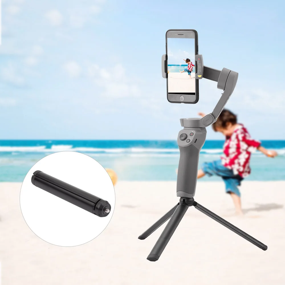 Portable Folding Tripod Mount for DJI Osmo Mobile 2 3 Holder Desktop Stand Handheld Gimbal Camera Stabilizer Accessories
Portable Folding Tripod Mount for DJI Osmo Mobile 2 3 Holder Desktop Stand Handheld Gimbal Camera Stabilizer Accessories