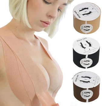 1 Roll 5M Lift Boob Tape Women Breast Nipple Covers Push Up Bra Invisible Breast Lift Tape Adhesive Bras Intimates Sexy Bralette
1 Roll 5M Lift Boob Tape Women Breast Nipple Covers Push Up Bra Invisible Breast Lift Tape Adhesive Bras Intimates Sexy Bralette