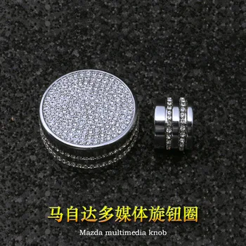 Car Accessories Interior Air Conditioning Knob with Diamond Center Button Collar for Mazda Angkorra cx-4 Artez cx-5 Decoration
Car Accessories Interior Air Conditioning Knob with Diamond Center Button Collar for Mazda Angkorra cx-4 Artez cx-5 Decoration