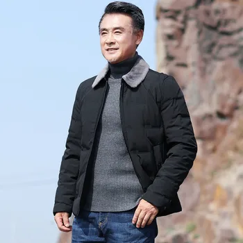 Middle-Aged Men's Winter Down Jacket 2019 New Thick Warm Casual Down Outerwear Dad Winter Large Size Light Down Coat Men JIA480
Middle-Aged Men's Winter Down Jacket 2019 New Thick Warm Casual Down Outerwear Dad Winter Large Size Light Down Coat Men JIA480