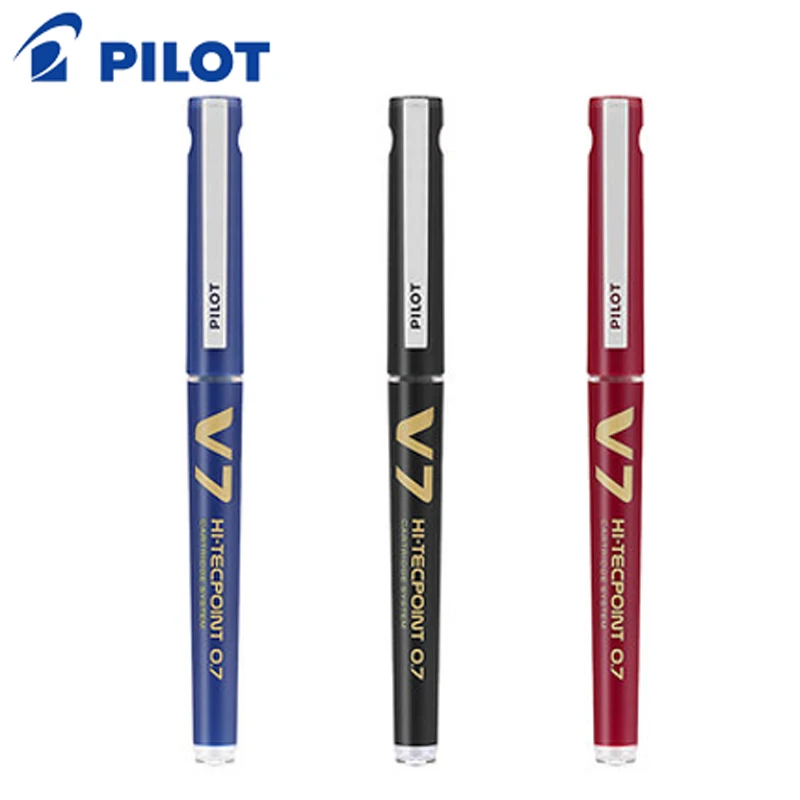 Pilot-V7-Hi-Tecpoint-Cartridge-System-Rollerball-Pen-Medium-Point 0.7mm 6pcs/lot Needle Point Black/Red/Blue/Green/Violet
Pilot-V7-Hi-Tecpoint-Cartridge-System-Rollerball-Pen-Medium-Point 0.7mm 6pcs/lot Needle Point Black/Red/Blue/Green/Violet