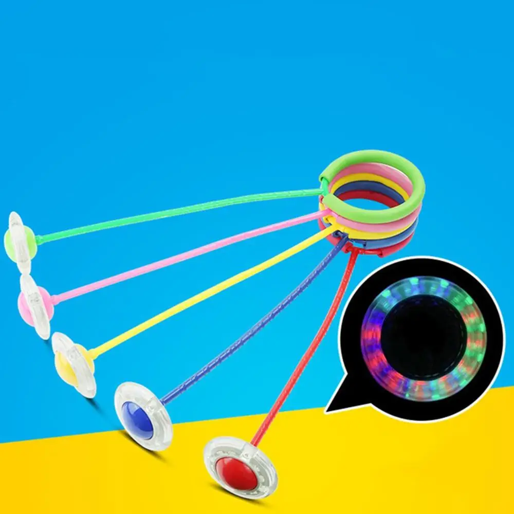 Flash Jumping Rope Ball Kids Outdoor Fun Sports Toy LED Children Jumping Force Reaction Training Swing Ring Child-parent Games
Flash Jumping Rope Ball Kids Outdoor Fun Sports Toy LED Children Jumping Force Reaction Training Swing Ring Child-parent Games