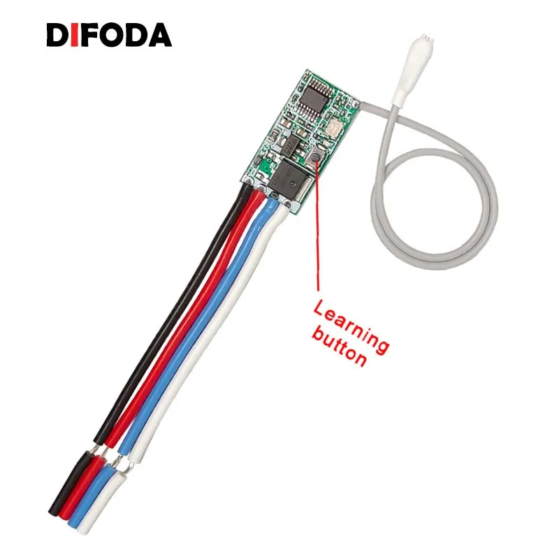 24pcs Wireless Remote Control SwitchQIACHIP 433 Mhz 1CH RF Relay Receiver Micro Module LED Light Controller DC 3.6V-24V DIY
24pcs Wireless Remote Control SwitchQIACHIP 433 Mhz 1CH RF Relay Receiver Micro Module LED Light Controller DC 3.6V-24V DIY
