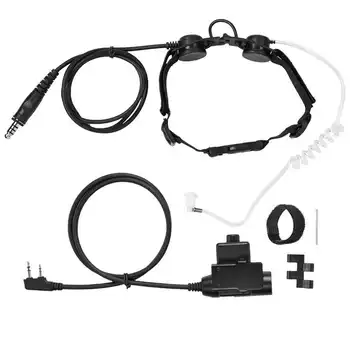 Z Tactics Throat Microphone Headset With PTT Accessory for CS Combat Games Walkie Talkie New
Z Tactics Throat Microphone Headset With PTT Accessory for CS Combat Games Walkie Talkie New