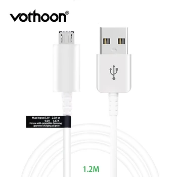 Vothoon 1.2m Micro USB Data Charger Cable For Samsung Galaxy S6 S7 Note4 N9100 Micro USB 1.2m Cable(EP-DG925UWE)100PCS
Vothoon 1.2m Micro USB Data Charger Cable For Samsung Galaxy S6 S7 Note4 N9100 Micro USB 1.2m Cable(EP-DG925UWE)100PCS