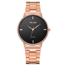 Fashion Couple Quartz Watch Simple Rose Gold Stainless Steel Diamond Mens Watch Business Men Quartz Wristwatches Women's Watches
Fashion Couple Quartz Watch Simple Rose Gold Stainless Steel Diamond Mens Watch Business Men Quartz Wristwatches Women's Watches