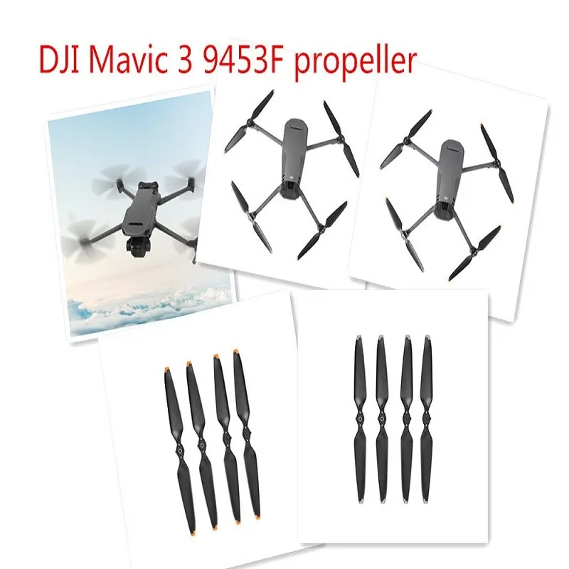 4 шт. DJI Mavic 3 пропеллер 9453F шумоподавление быстросъемный пропеллер DJI Mavic 3 Аксессуары
4 шт. DJI Mavic 3 пропеллер 9453F шумоподавление быстросъемный пропеллер DJI Mavic 3 Аксессуары