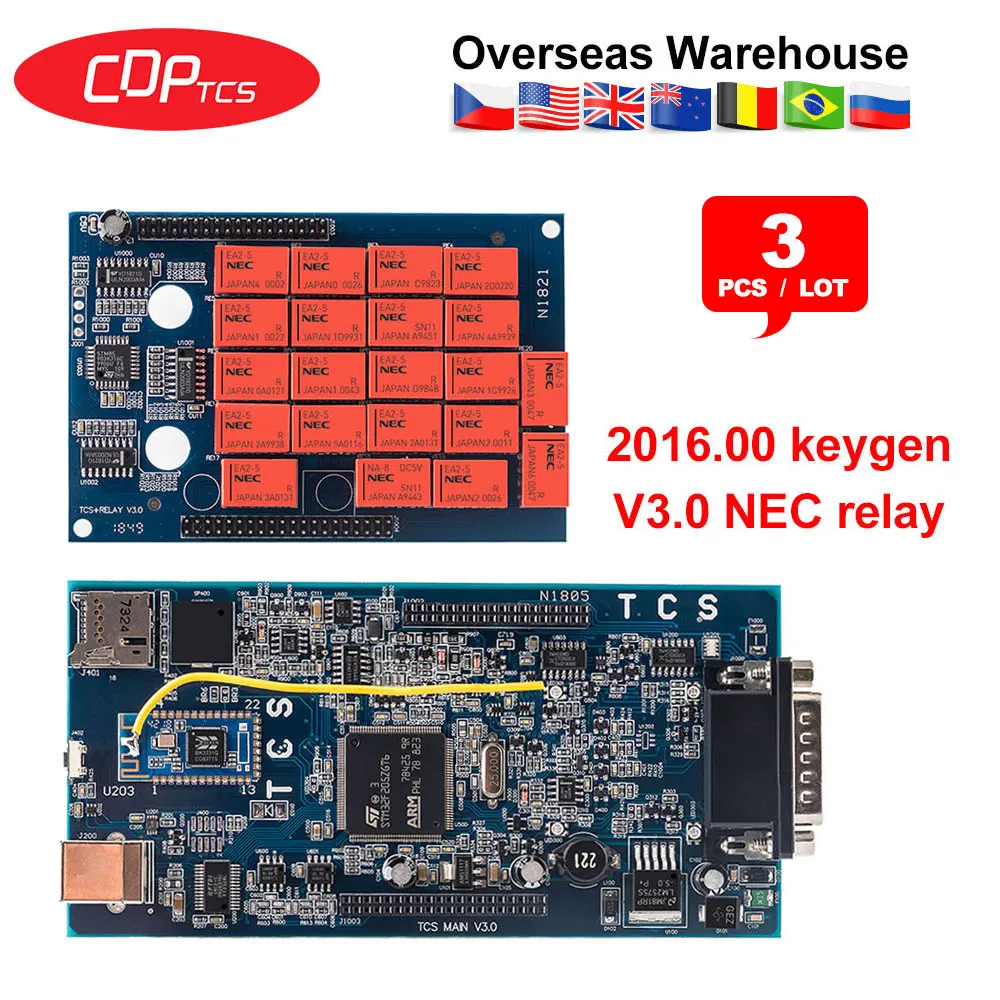 3PCS CDP TCS CDP PRO Plus Bluetooth 2015.R3 keygen software OBD2 auto scanner for cars trucks OBDII diagnostic tool
3PCS CDP TCS CDP PRO Plus Bluetooth 2015.R3 keygen software OBD2 auto scanner for cars trucks OBDII diagnostic tool