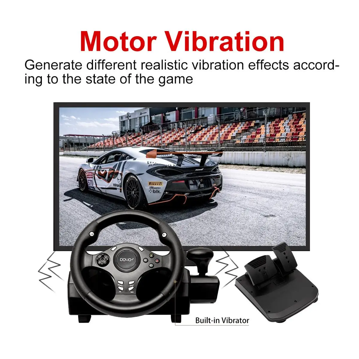 Driving vibrator