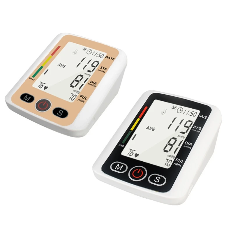 Arm Electronic Digital Sphygmomanometer Intelligent Blood Pressure Monitor Heart Rate Detection Voice Broadcast Auto Measurement
Arm Electronic Digital Sphygmomanometer Intelligent Blood Pressure Monitor Heart Rate Detection Voice Broadcast Auto Measurement