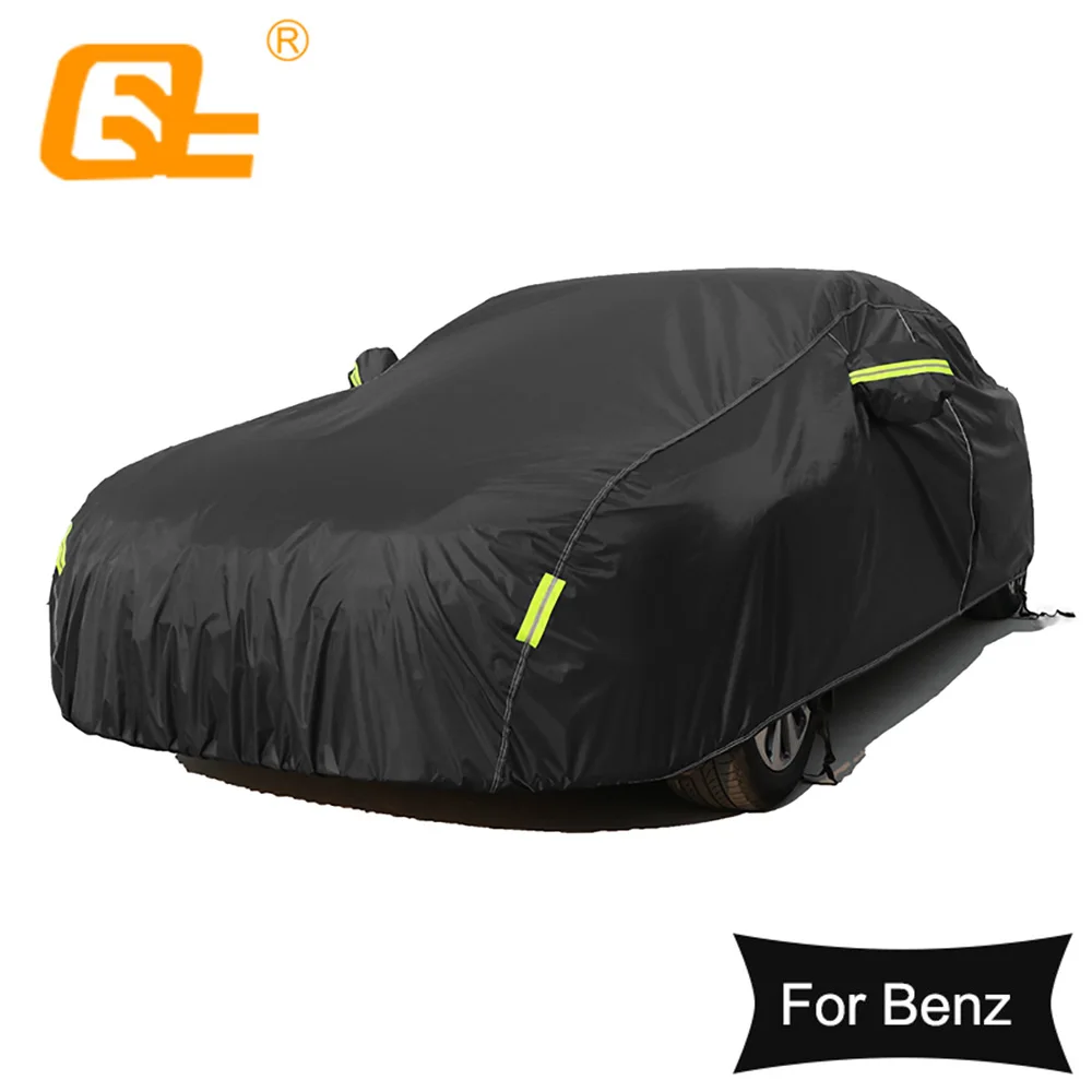 

Universal Car Covers Full Auot Cover Sun UV Snow Dust Resistant Protection Cover for benz E Class w204 cla 210 w203 w201