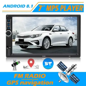 SWM A2 7 inch 2 Din Car Stereo MP5 Player GPS Navigation Head Unit Receiver FM Radio Universal Car Audio Player bluetooth
SWM A2 7 inch 2 Din Car Stereo MP5 Player GPS Navigation Head Unit Receiver FM Radio Universal Car Audio Player bluetooth