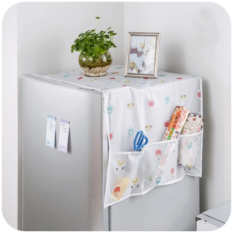 Multifunction Lattice Refrigerator Dust Proof Cover Pouch Organize Storage Bags Non-woven Foldable Kitchen Accessories
Multifunction Lattice Refrigerator Dust Proof Cover Pouch Organize Storage Bags Non-woven Foldable Kitchen Accessories