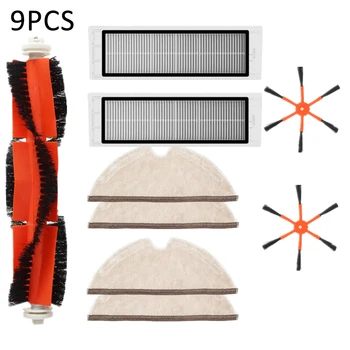 9PCS Vacuum Cleaner Accessories Main Brush/Filter/Side Brushes/Mop Cloth for Xiaomi S5 S5Max S50 S51 S55 S6 Stone Vacuum Cleaner
9PCS Vacuum Cleaner Accessories Main Brush/Filter/Side Brushes/Mop Cloth for Xiaomi S5 S5Max S50 S51 S55 S6 Stone Vacuum Cleaner