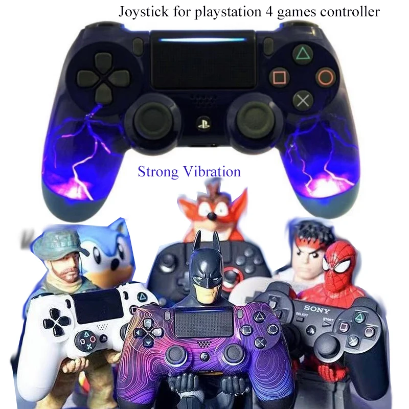 ps 4 Wireless Controller Gamepad mando for Playstation 4 games PS4 dualshock Joystick with Vibration & bar light video game play
ps 4 Wireless Controller Gamepad mando for Playstation 4 games PS4 dualshock Joystick with Vibration & bar light video game play