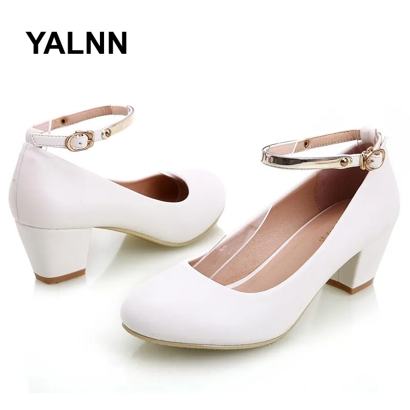 Yalnn High Heels Women Pumps Shoes Pumps Women Heels Luxury Shoes Women Designers Basic Round Heel Wedges Thick Heels for Ladies
Yalnn High Heels Women Pumps Shoes Pumps Women Heels Luxury Shoes Women Designers Basic Round Heel Wedges Thick Heels for Ladies