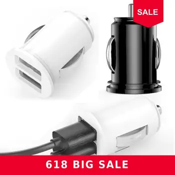 Car Mini Dual USB Car Charger Cigarette Lighter 12V Charger Car Universal Power Port 2 Styling Car Adapter Adapter Fast U9T6
Car Mini Dual USB Car Charger Cigarette Lighter 12V Charger Car Universal Power Port 2 Styling Car Adapter Adapter Fast U9T6